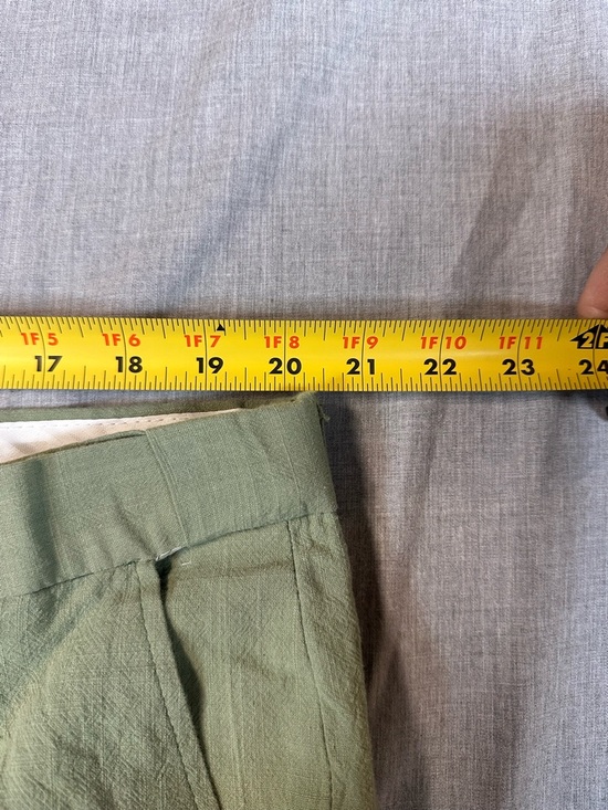 Men's Sage Green 3 piece Suit Linen /Cotton Sz XXL - Picture 8 of 16